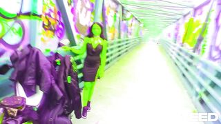 PARODY PLANET HULK PUBLIC OUTSIDE COUPLES COMICS REAL CARTOONS