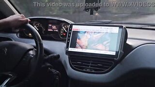 Driving during the time that watching porn.