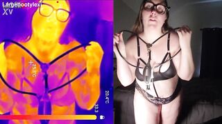 1st Time LOCKED in Chastity Strap! COMPLETE COLLECTION Plus Booty Fingered Unfathomable Then Stuffed with two GIANT Ass Plugs (4K Landscape)