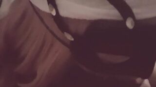 Oriental maid with large titties suck bbc