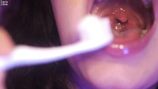 Small toothbrush helper gets drank and digested - VORE - Maria Alive