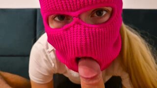 Awesome tugjob alnd fellatio by blond playgirl. I cum in her hand.