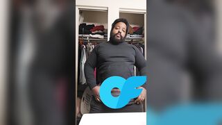 Bearded Thick Male Beats His Knob Throughout Pajama Panties