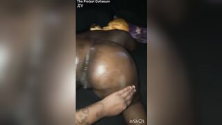 Thick Black Large Ass Cheating Sneaky Dude Dyke Lesbo Taking Shlong Behind Her Girlfriend’s Back