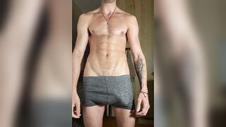 This fly is licking at my soaked boxers