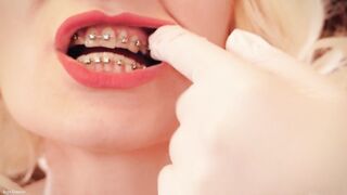 Vagina play in medical gloves... hot curvy mother I'd like to fuck