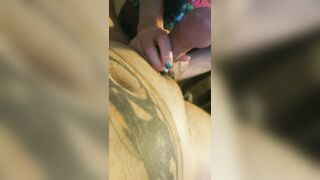 WENCH WIFE ! Sucks Step Son's Large Hard Jock????