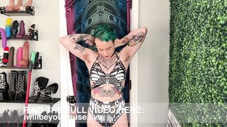 Femboy Tries On Fresh Rave Outfit