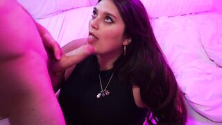 Real chunky vs slim mixed pair - playful ardent foreplay - LARGE BOOTAY SHAKIN