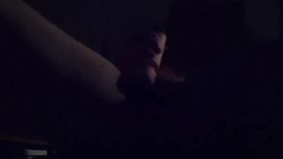 Orgasiming in the darksome (tons of wimpering)