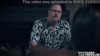 Slutty old man catfishes and rails a tiny sinless teen student hardcore