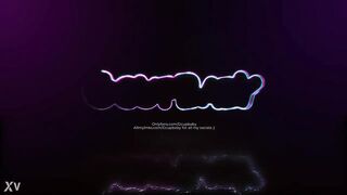 Revealing my giant breasts in the school stairwell