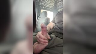 Stud strokes thick uncut ramrod until his large balls explode