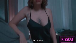 What Happens When Sexually excited Step Mamma Shares Hotel Couch with Step Son All Night?