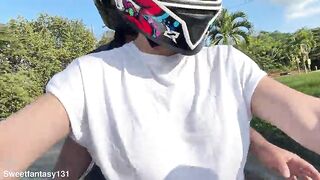 My favourite DiDi customer notices I'm not wearing a brassiere and puts his hands in my pants