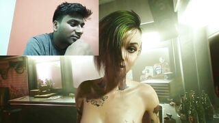 Cyberpunk 2077 Comics Johnny Silverhand and fit gal Judy hidden sex scene