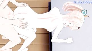 Kazama Iroha and I've intensive sex in the bedroom. - Hololive VTuber Comics