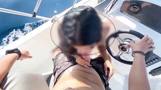 The captain banged me hard afte a worthwhile oral sex