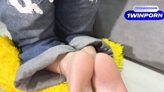 SERVITUDE Y FETICHE DE PIES CON MI VECINO PERVERTIDO DE 55 AÑOS