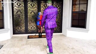 The Joker Unloading In Harley Quinn! Excellent Hawt Sex With Jason Luv And Kali Roses