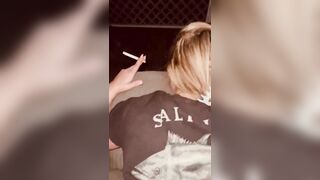 Step dad caught me smokin' and said me this guy wouldn’t tell if this guy could bang me