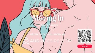 Fresh Neighbors Give In to Sex at Home – Fellatio, Teasing & Unsafe Sex - Porn Erotic Audio Story for Babes