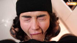 Nasty Cutie Desires Candy, Gets Jock Instead – Xmas Oral & Squirt