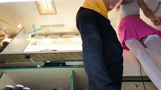 Hawt eighteen years old playgirl secretle recorded at worl - voyeur pov