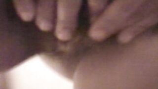 1st time stepmom shows her stepson her bushy snatch to wank