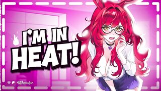 "Please Breed Me NOW!" Bunnygirl In Heat is Hopeless For Your Cum - R18 Audio ASMR Anime Roleplay