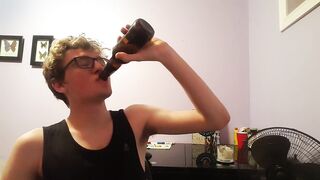 CRACKING A COLD ONE FOR PEWDIEPIE'S WEDDING (STR8 DRAINED HER)