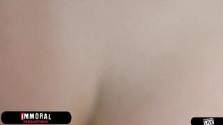 Monster Ramrod Schlong Gapes Virginal Anal Virgin nineteen-Year-Old Eliz Benson - Perverted Productions 4K