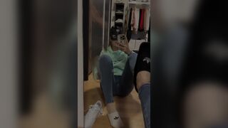 I know u love it when I show u how perspired my socks are