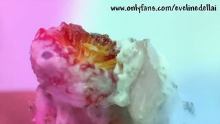 Cake snatch excitement