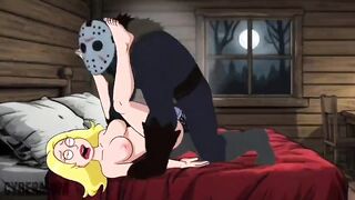 Mad Screwing at Camp Crystal Lake. "Friday the 13th" Porn Parody Toon