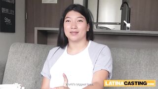 GIANT NATURAL BOOBS Latin babe Whore Face Screwed Coarse By BWC Producer