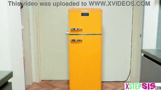 Petite Russian teen stepsister is provocative towards stepbrother