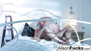 Alison and her hunk gigolo