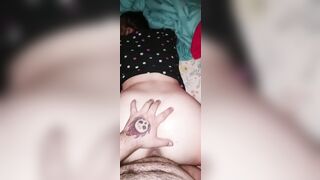 Constricted thrilling twat makes em cum fast for a great late nite quickie