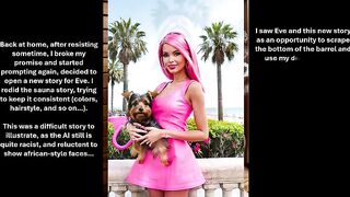 Some last words for the final movie scene of the channel - AI generated