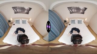 Polly Yangs Drops Her Headphones And Rides Her Boyfriend’s Hard Shower Weenie - TeenMegaWorld