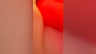Sexy blond passionatly orgasms from licking sucking toy sucking ling