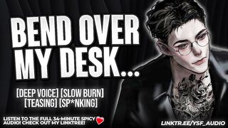 Slavemaster Professor Spanks U For Distracting Class - Audio Roleplay M4F