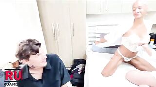 The boy and the 2 whores... everything goes.