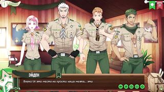 Game: Allies Camp, part 32 - Situation with the camp (Russian voiceover)