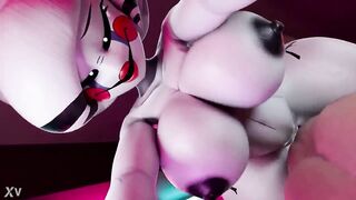 Anime gorgeous woman, and boyfriend