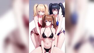 Hentai Honey's and Ai Honeys Getting Wedgied