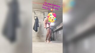 Sissys 1st full crossdress public masturbation ????