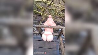 Horny Hiker Isn't Afraid To Show U Her Strap On The Public Trail ????????