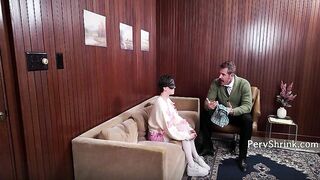 Teenie With Bad Memory Gets It All Back When Therapist Sinks His Ramrod In Her